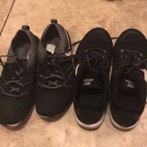 Nike training flex tr5 and nike free